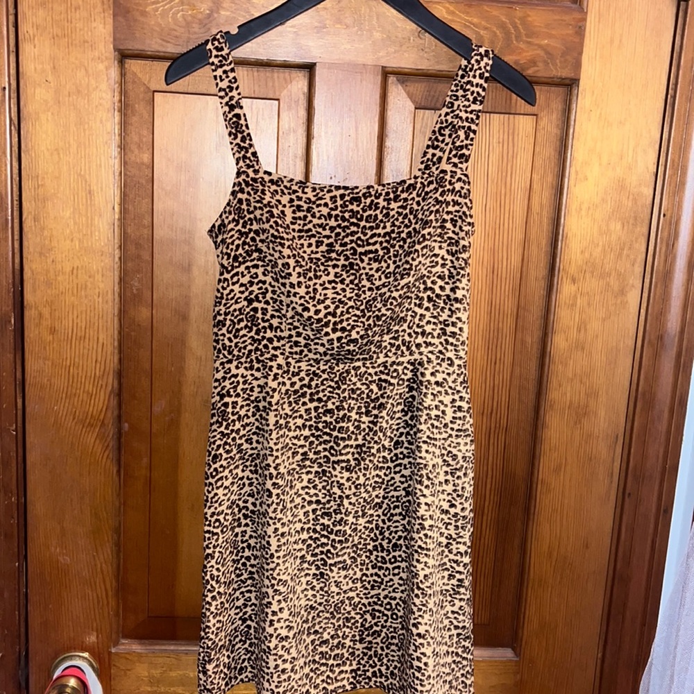BP. Casual cheetah print dress. Size xs.